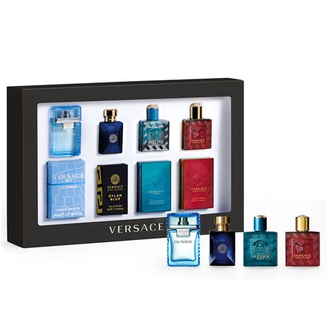 versace men's minis|versace mini aftershave set.